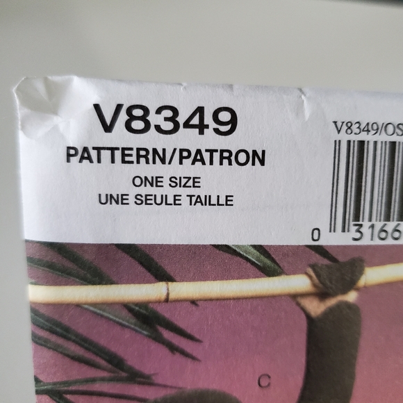 Vogue 8349 Linda Carr Stuffed Plush Animal Pattern Monkey Giraffe Elephant Zebra - Picture 2 of 8